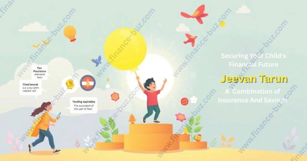 Generate an image representing LIC Jeevan Tarun plan Representing LIC Jeevan Tarun plan