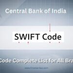 Central Bank of India Swift Code