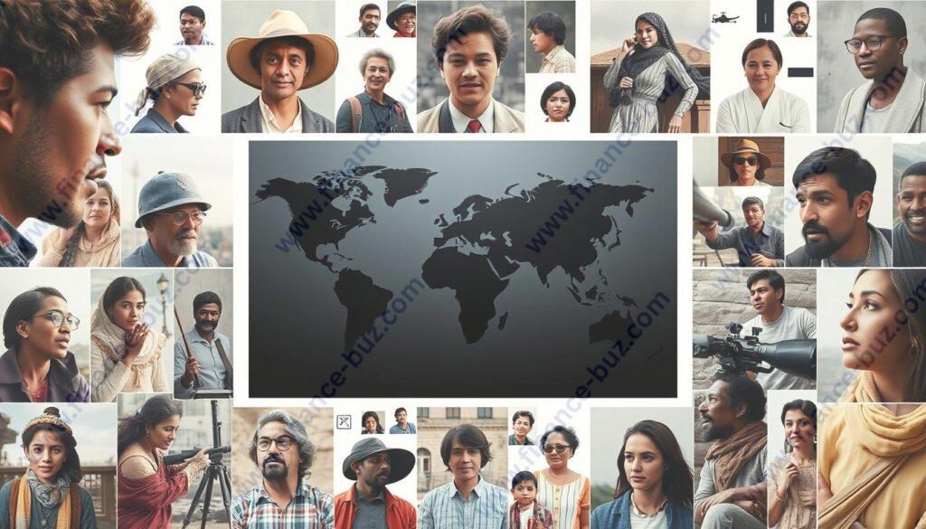 Generate an image representing Getty Images' vast user base. Generate an image representing Getty Images' vast user base.